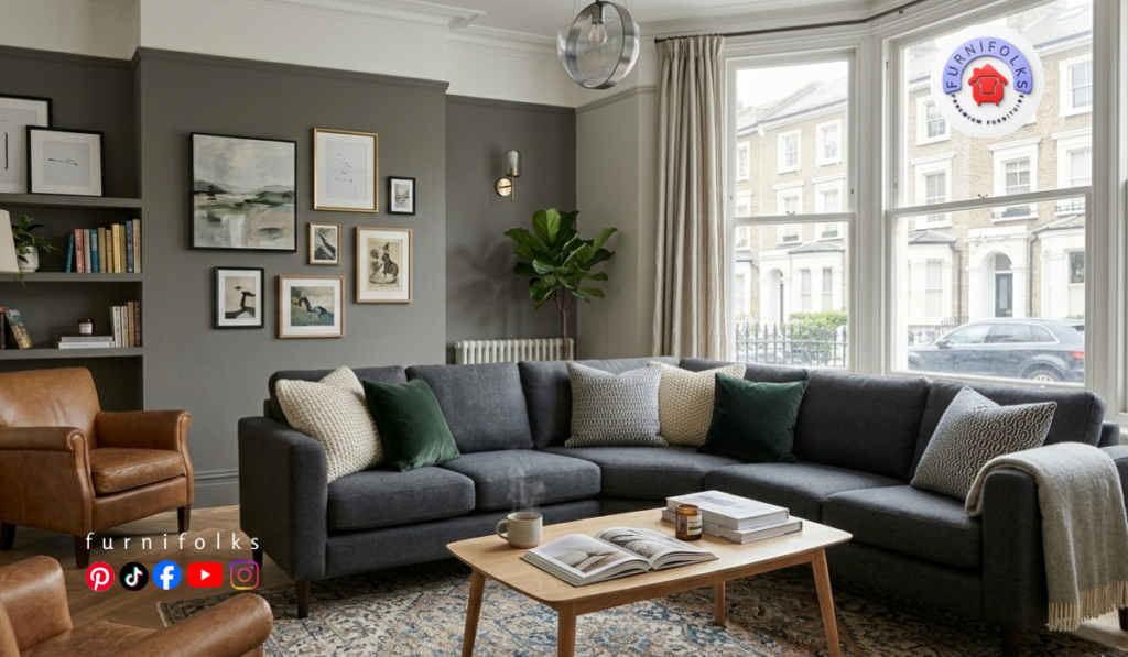 Dark Grey Sofa Living Room Ideas Inspiring Trending