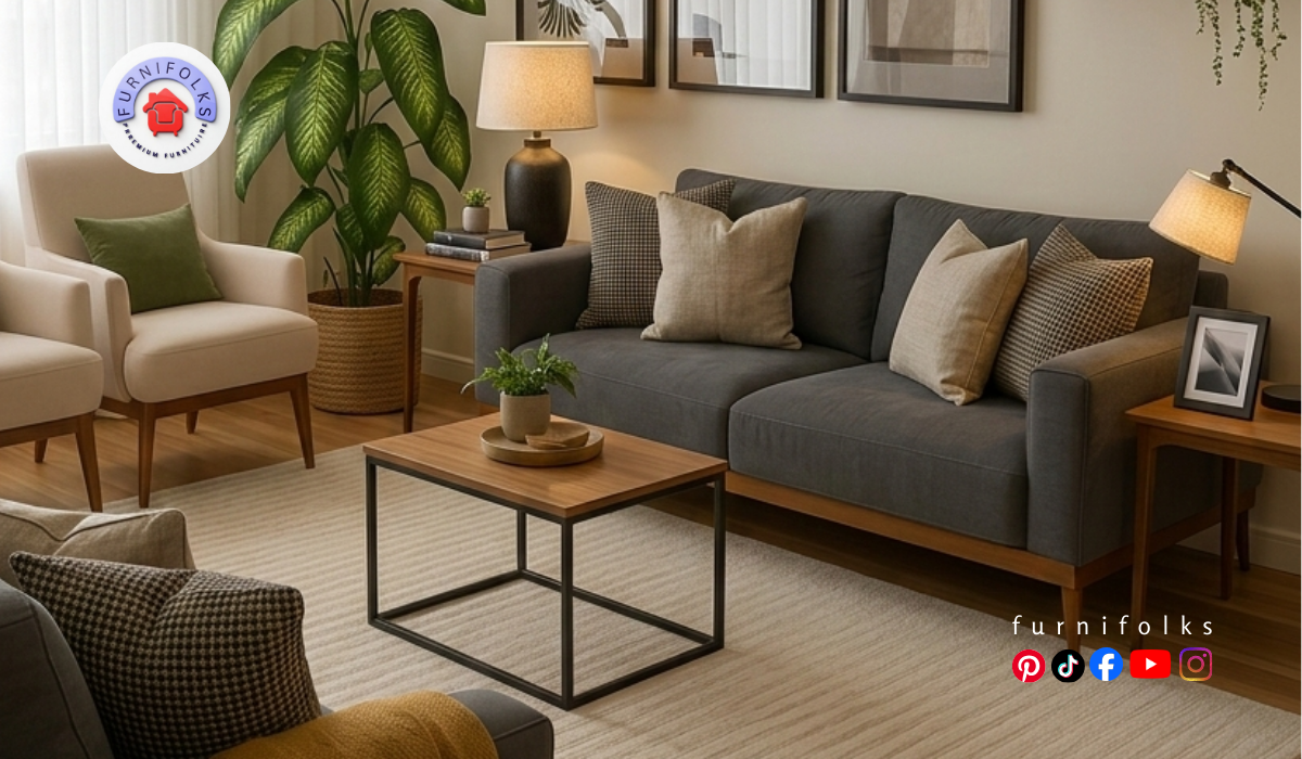 Dark Grey Sofa Pillow Ideas