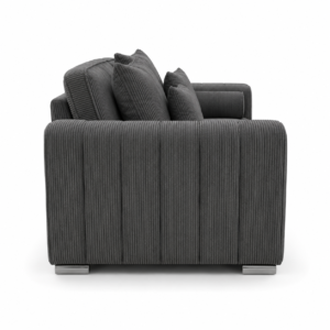 Lilly 3+2 Seater Jumbo Cord Dark Grey Sofa 2