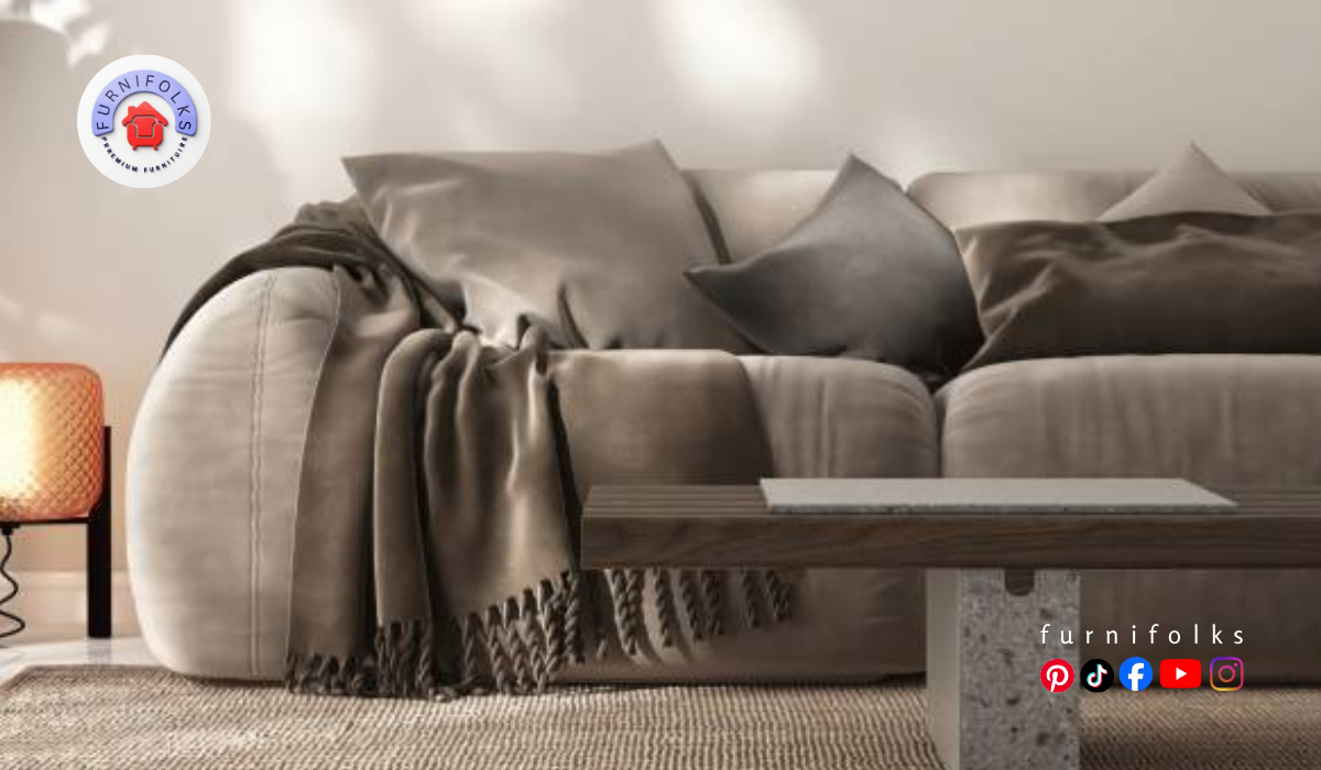 How to Dress a Sofa with a Throw