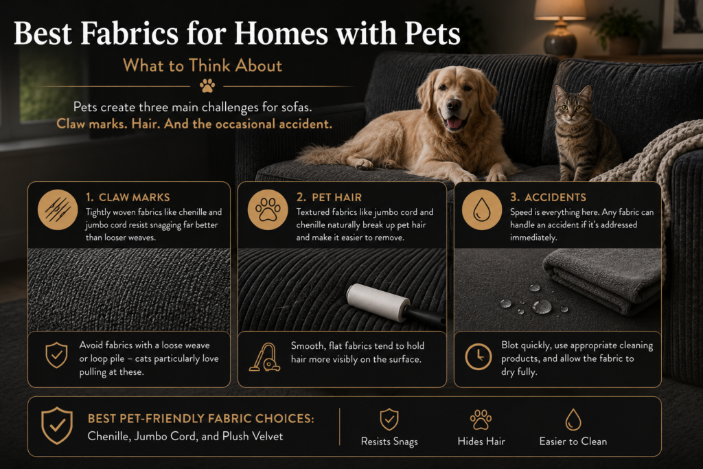 Best Fabrics for Homes with Pets