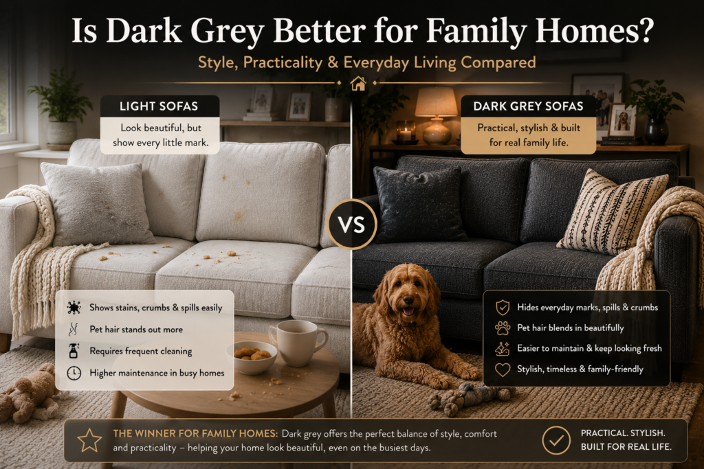 Is Dark Grey Better Than Other Colours for Family Homes?