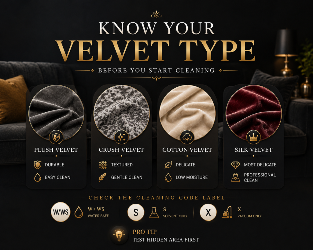 Know Your Velvet Type Before You Start