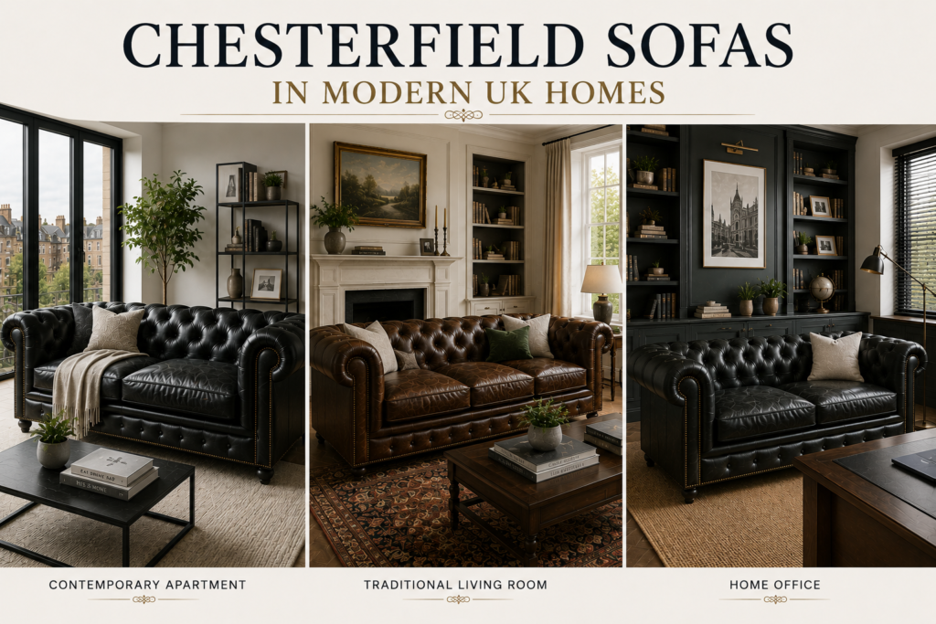 Chesterfield Sofas in Modern UK Homes
