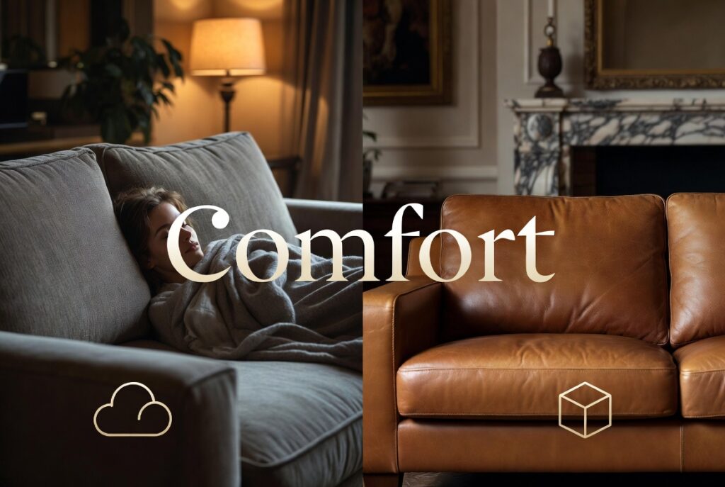 Comfort — Which Feels Better to Sit On