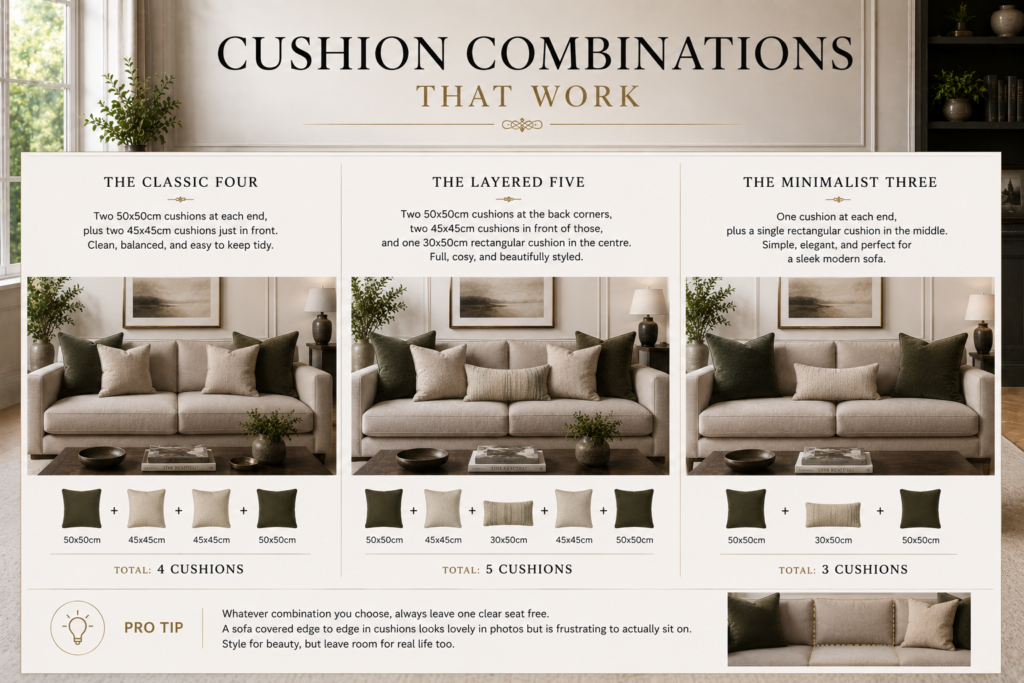 Cushion Combinations That Work