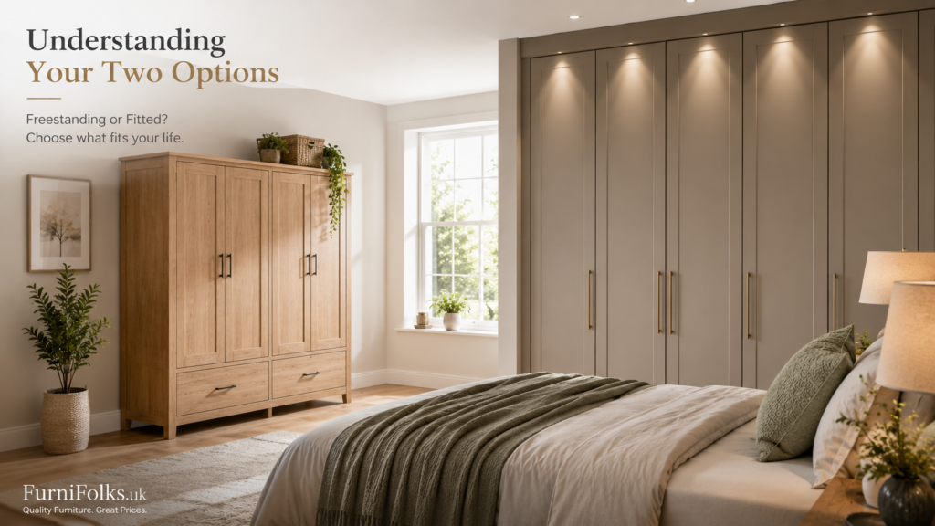 Freestanding vs Fitted Wardrobes Cost UK 