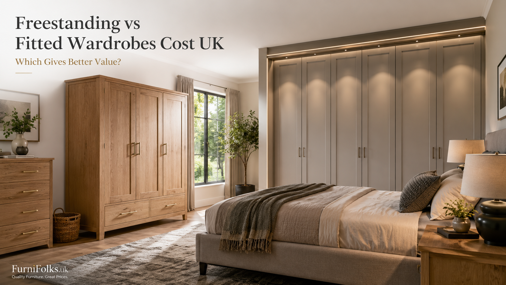 Freestanding vs Fitted Wardrobes Cost UK Which Makes Sense