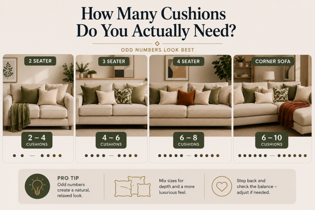 How Many Cushions Do You Actually Need