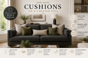 How Many Cushions on a 3 Seater Sofa