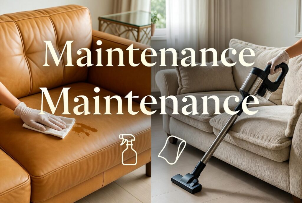 sofa Maintenance — What Does Daily Life Actually Look Like