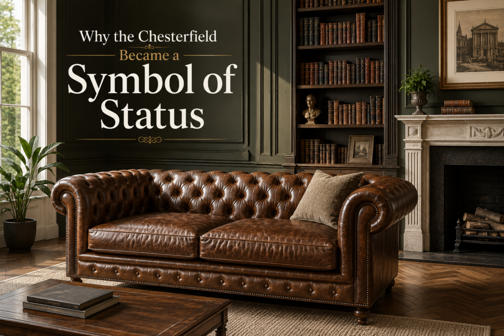 Why the Chesterfield Became a Symbol of Status