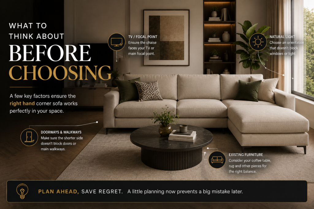 What to see Before Choosing right hand corner sofa
