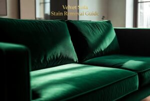 Velvet Sofa Stain Removal Guide UK