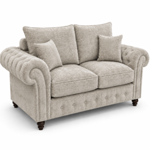 Nicole 2 Seater Chenille Truffle Sofa