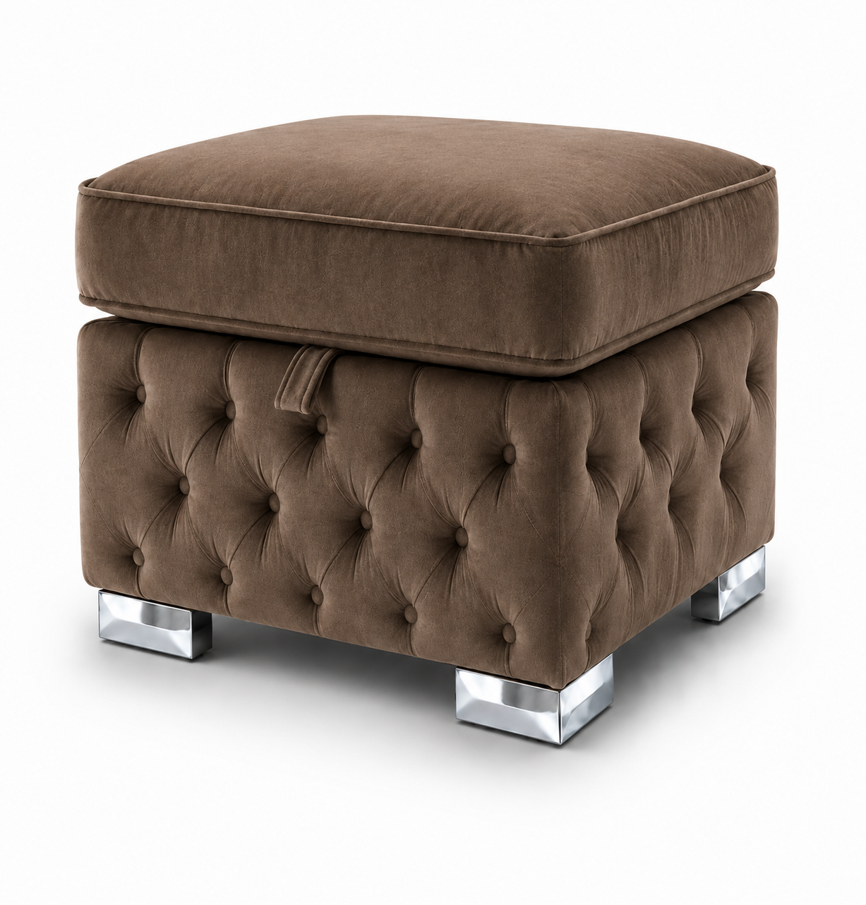 Nicole Mini U Shape Plush Velvet Coffee Sofa 6