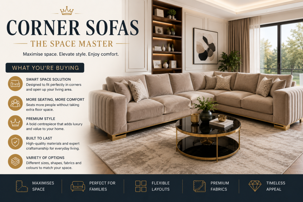 Corner Sofas | The Space Master