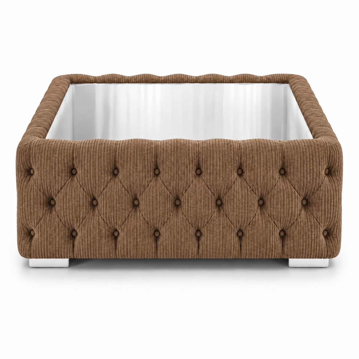 Nicole Coffee Table Jumbo Cord Brown