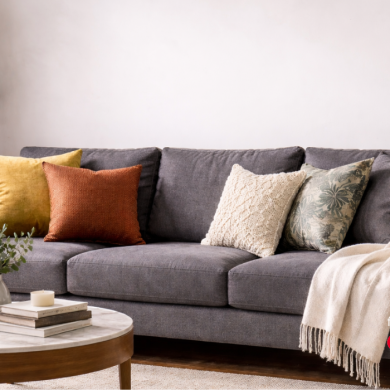 Dark Grey Sofa Cushion Ideas