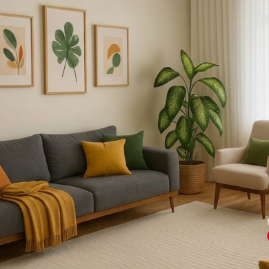 Dark Grey Sofa Decor Ideas