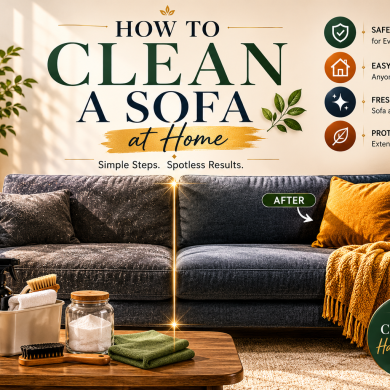 How to Clean a Sofa at Home | Furnifolks UK