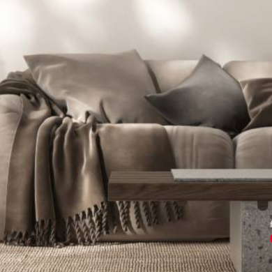 How to Dress a Sofa with a Throw